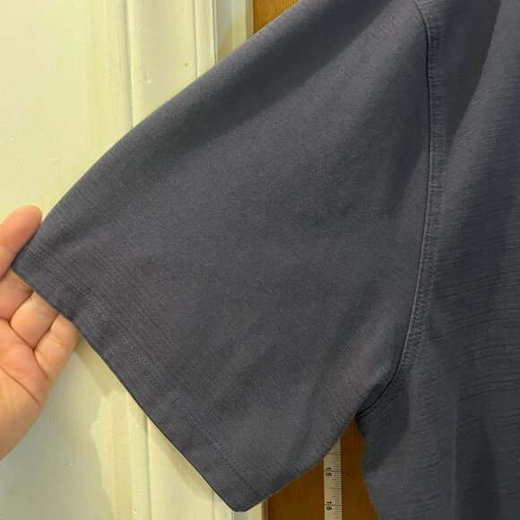 🐻Size XXL - Kirkland - Men's Blue Short Sleeve Polo - Picture 3 of 5